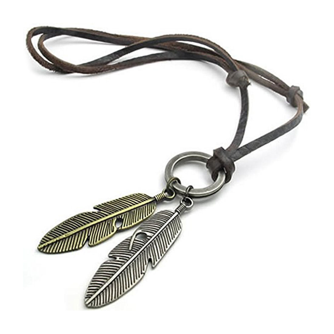 Buy Sullery Mens Jewelry Hawk and Feather Necklace Pendant Online at Low  Prices in India - Paytmmall.com